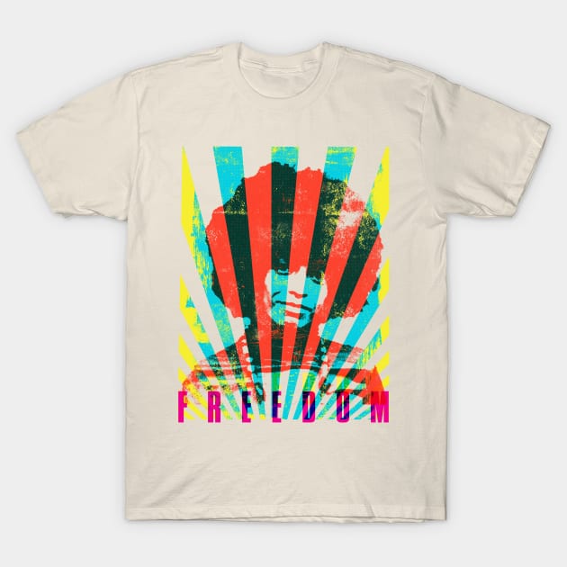 Angela Davis T-Shirt by HAPPY TRIP PRESS